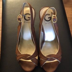 Guess wedges. Size 8